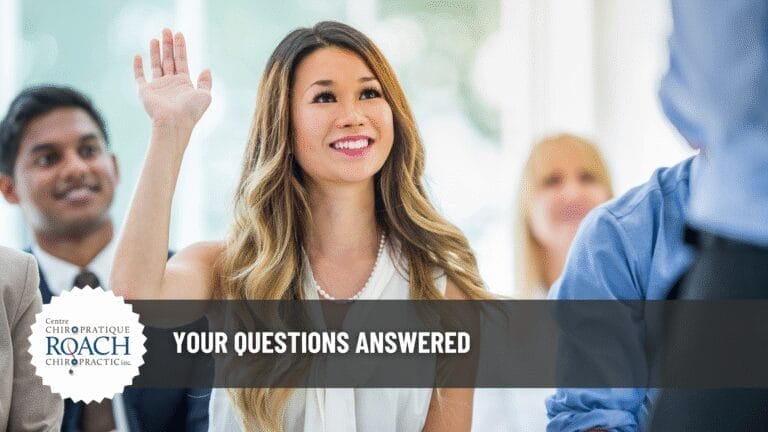 11 of Your Common Questions Answered 2 person raising their hand requesting to ask a question about chiropractic care