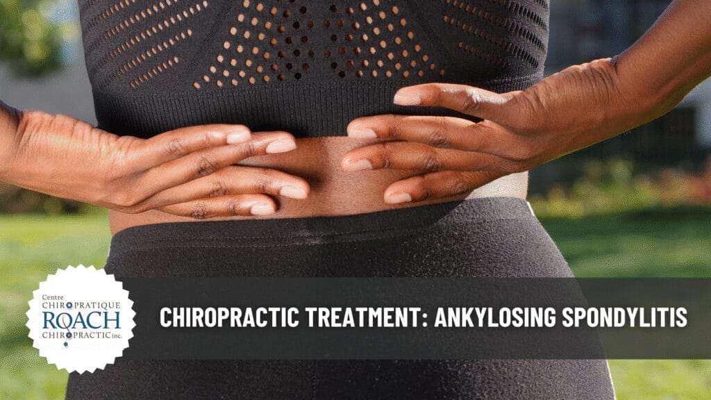 Chiropractic Treatment: Ankylosing Spondylitis 2 person holding their back performing stretches for Ankylosing Spondylitis