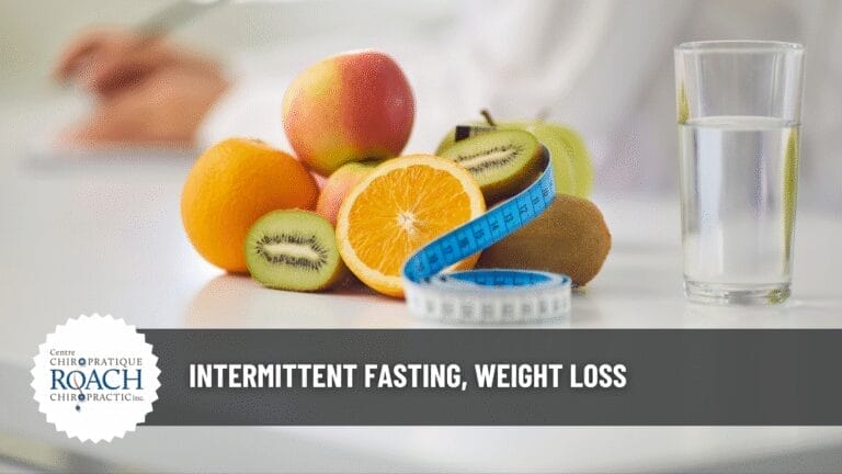 Intermittent Fasting, Weight Loss 3 various fruits alongside a measuring tape and a glass of water