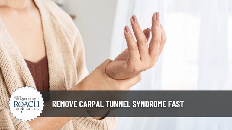 person holding their wrist with carpal tunnel syndrome