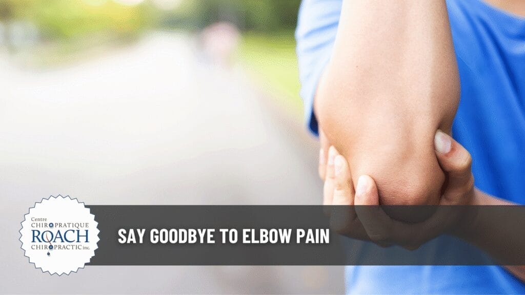 a person holding their arm, experiencing elbow pain