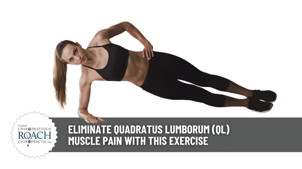Eliminate QL Muscle Pain With This Exercises - Quadratus Lumborum Muscle Pain 1 woman performing the side plank with hip dips exercise to help reduce QL muscle pain.