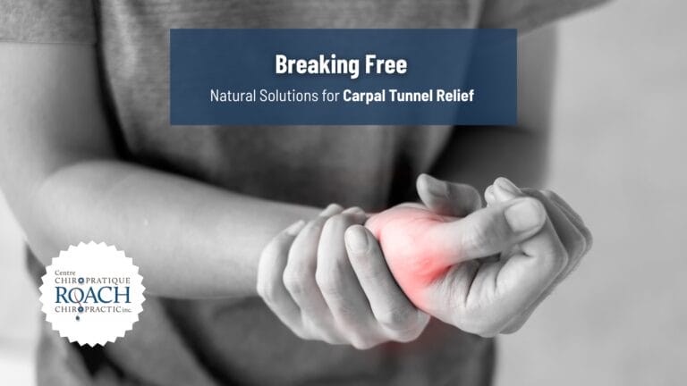 Breaking Free: Natural Solutions for Carpal Tunnel Relief 3 a person holding their wrist due to carpal tunnel pain