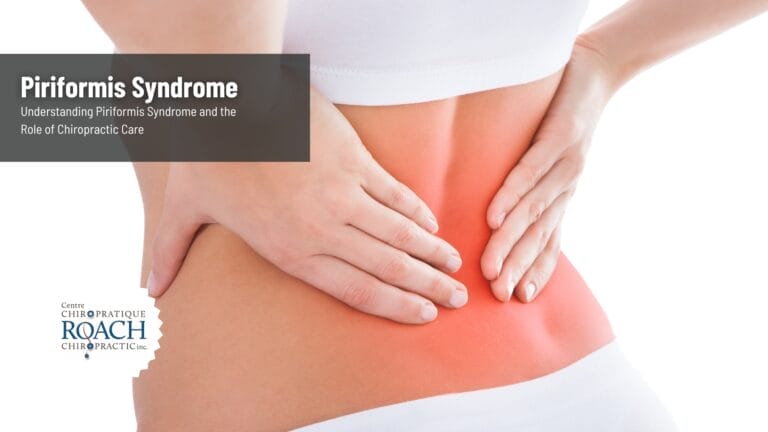 Understanding Piriformis Syndrome & Chiropractic Care 2 a person holding her back