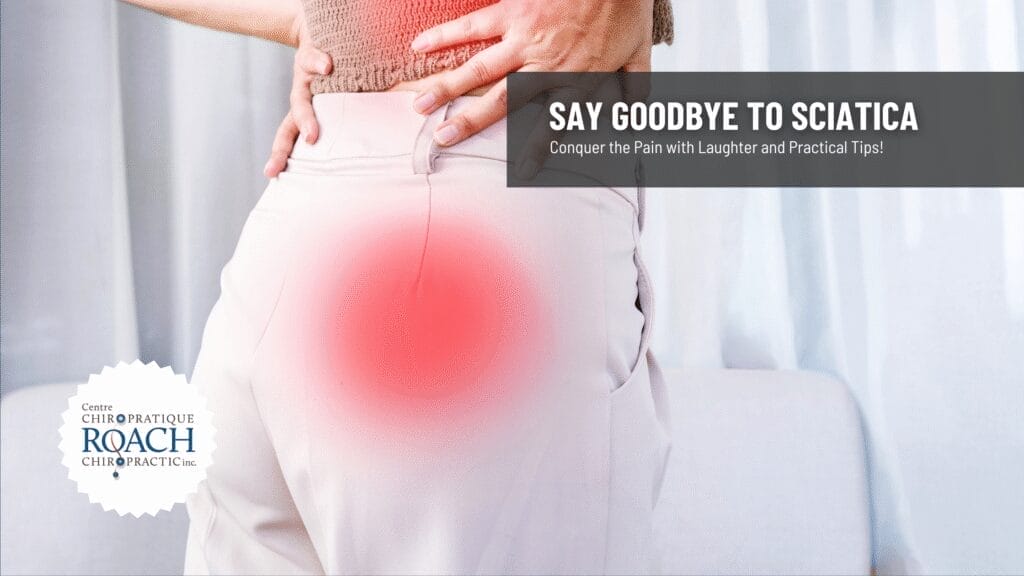 Say Goodbye to Sciatica: Conquer the Pain with Laughter and Practical Tips! 1 a woman holding her lower back with sciatica pain