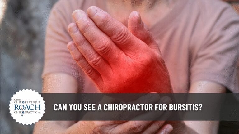 Can you see a chiropractor for bursitis? 7 a person holding their hand in pain experiencing bursitis