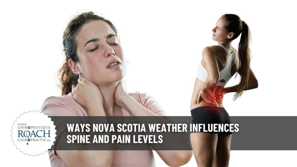 Ways Nova Scotia Weather Influences Spine and Pain Levels 2 2 women experiencing pain from weather changes.
